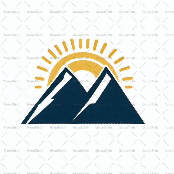 Berg und Sonne